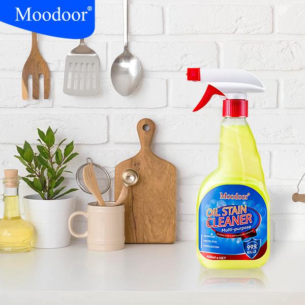 Moodoor All-Purpose Grill Cleaner - Powerful Spray for BBQ Grates, Racks, and Smokers-2