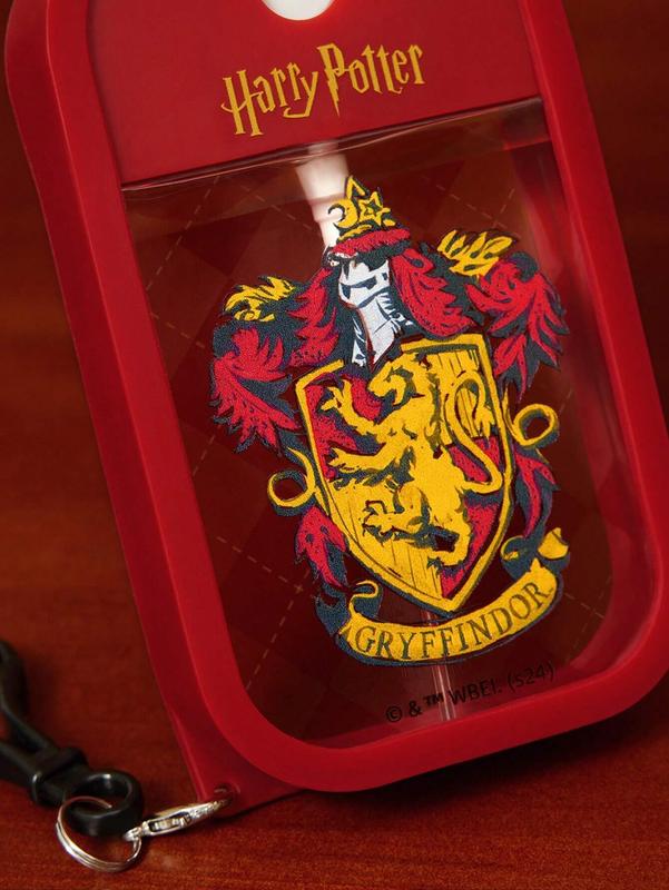 HARRY POTTER College Badge And Argyle Shape Patterned Portable Transparent Spray Bottle, For Christmas Gift