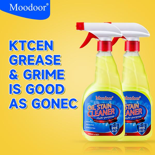 Moodoor All-Purpose Grill Cleaner - Powerful Spray for BBQ Grates, Racks, and Smokers-2