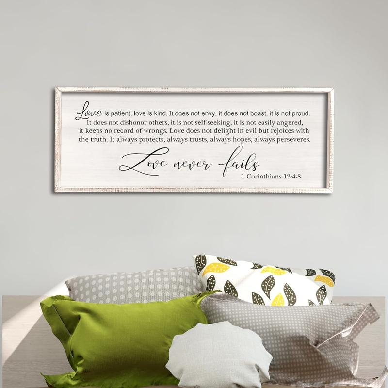 Love Is Patient Love Is Kind Wall Art Decor 40