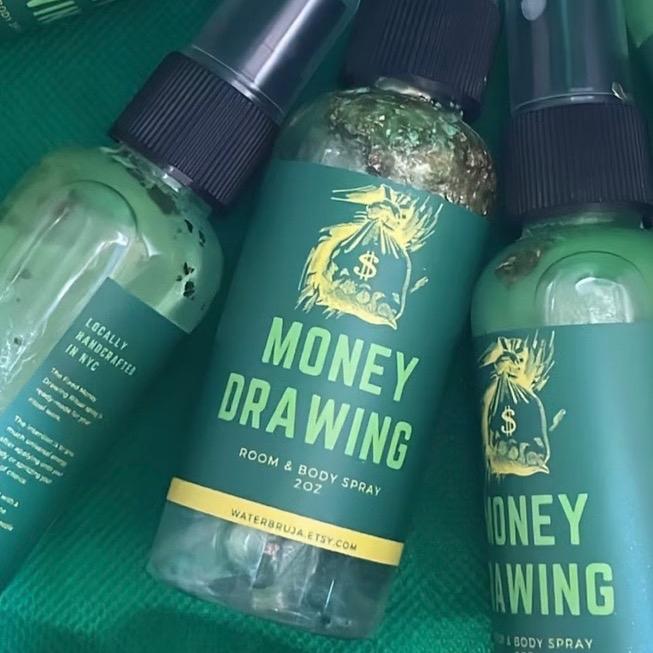 Money Drawing Spray, Intention Spray, Manifestation Spray, cash me out oil, Abundance Spray, Conjure Spray, Altar spray, Prosperity Bath Scented Nature Perfume Aroma