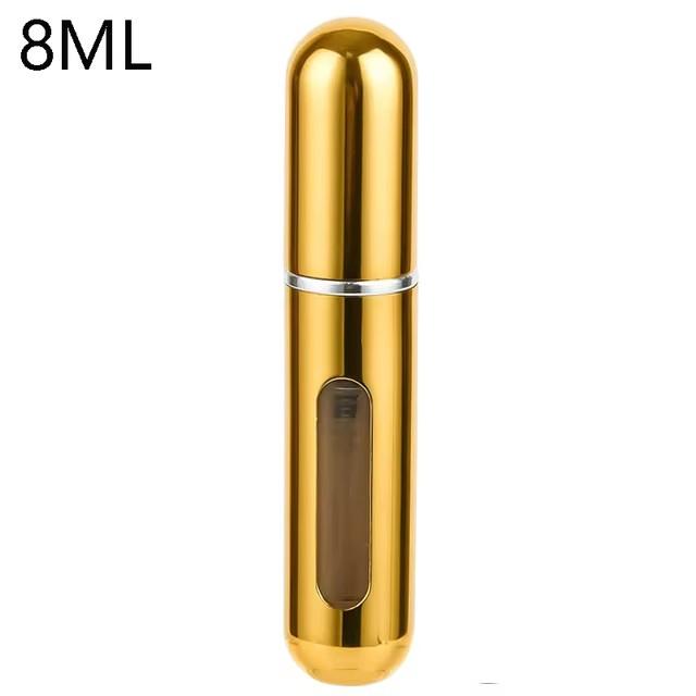 8ml Portable Mini Refillable Perfume Bottle With Spray Scent Pump Empty Cosmetic Containers Atomizer Bottle For Travel Tool