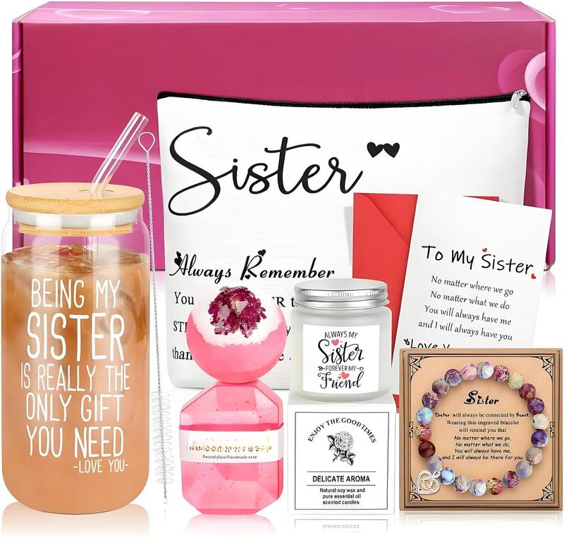 Sister Gifts Ideas, Birthday Gifts for Sister from Sisters, Sister Christmas  Gifts, Mothers Day Christmas Ideas Gifts for Sister from Sister,  Sister Ever Gift Basket