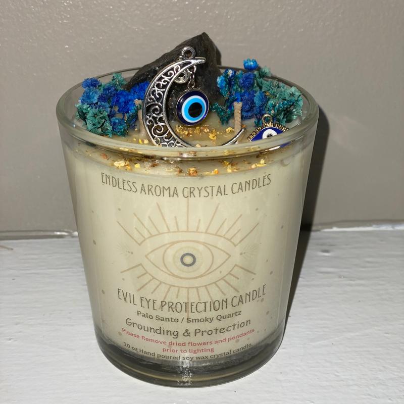 Palo Santo Evil Eye Protection Candle