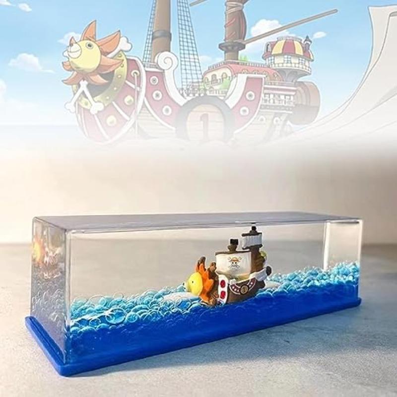 Cruise Ship Fluid Drift Bottle, Unsinkable Boat in a Box, Titanic Cruise Ship Model Liquid Wave Cruise Ship Decoration, Cruise Ship Toy, for Car Display Cases & Gifts