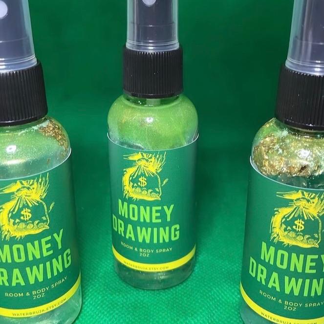 Money Drawing Spray, Intention Spray, Manifestation Spray, cash me out oil, Abundance Spray, Conjure Spray, Altar spray, Prosperity Bath Scented Nature Perfume Aroma