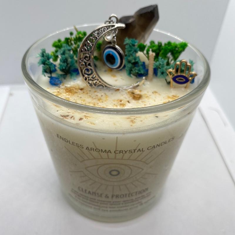 Palo Santo Evil Eye Protection Candle