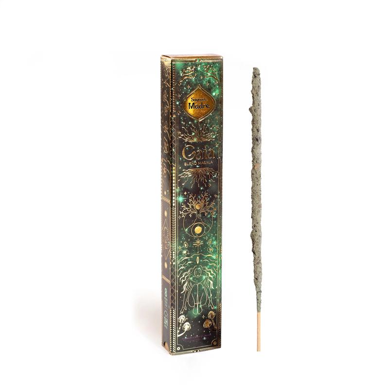 Green Sparkle Gaia Incense Sticks Fragrance Gift Eucalyptus Mother Nature Aroma Fragrance Gift