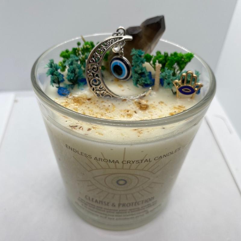 Palo Santo Evil Eye Protection Candle