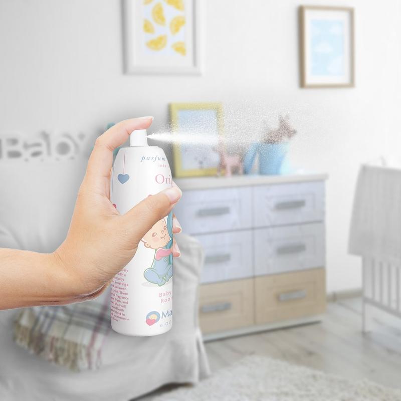 Macrobaby Baby Room Powder Spray, The Original Macrobaby Store Smell, Air Freshner 6 oz (198 ml) Aroma Scent