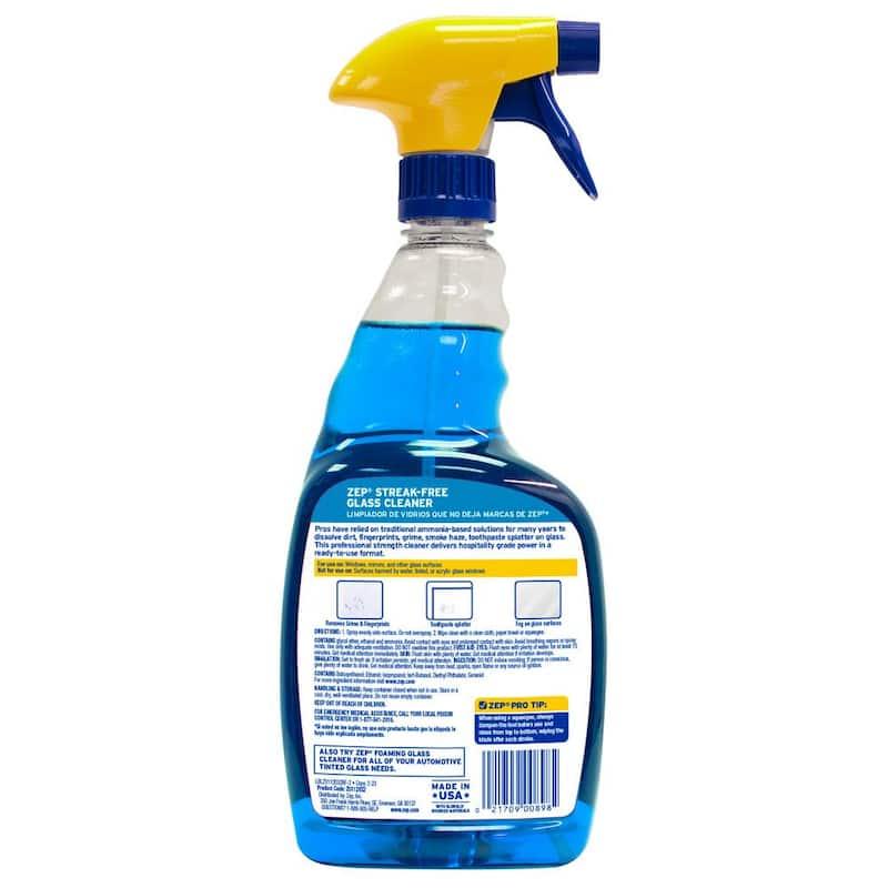 WL01 ZEP ZEP 32 oz. Streak-Free Glass Cleaner Household Household