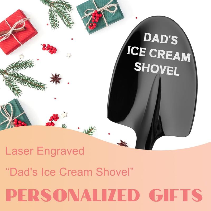 Dad Gifts for Birthday, Christmas Gifts for Dad Stocking Stuffers for Men, Dad Birthday Gift, Father Birthday Gifts Funny Presents for Dad from Daughter, Mens Gifts Dad's Ice Cream Shovel