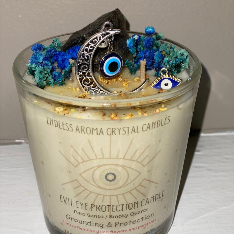 Palo Santo Evil Eye Protection Candle