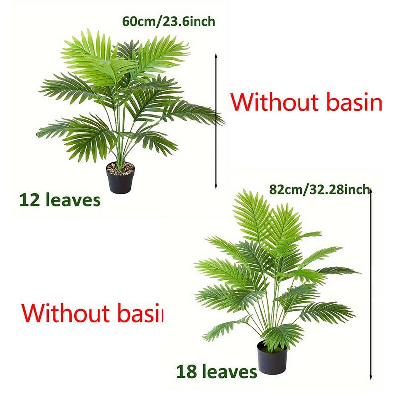 Artificial Plant without Basin, 1 Count Faux Plant, Fake Plant for Home Decor, Decorative Plant for Home Living Room Bedroom Dining Room