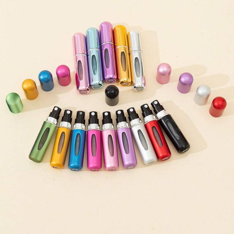 5ML Perfume Refill Bottle, 10pcs set Portable Mini Spray Bottle, Perfume Dispenser Bottle, Cosmetic Container For Travel