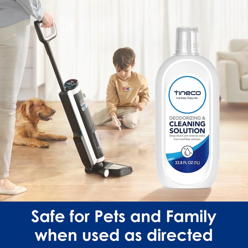 TINECO FLOOR ONE S5 S3 IFLOOR3 IFLOOR2 IFLOOR SERIES MULTI-SURFACE CLEANING SOLUTION: 33.8 FL OZ (1L) Household steammop steamercleaning Cleaner