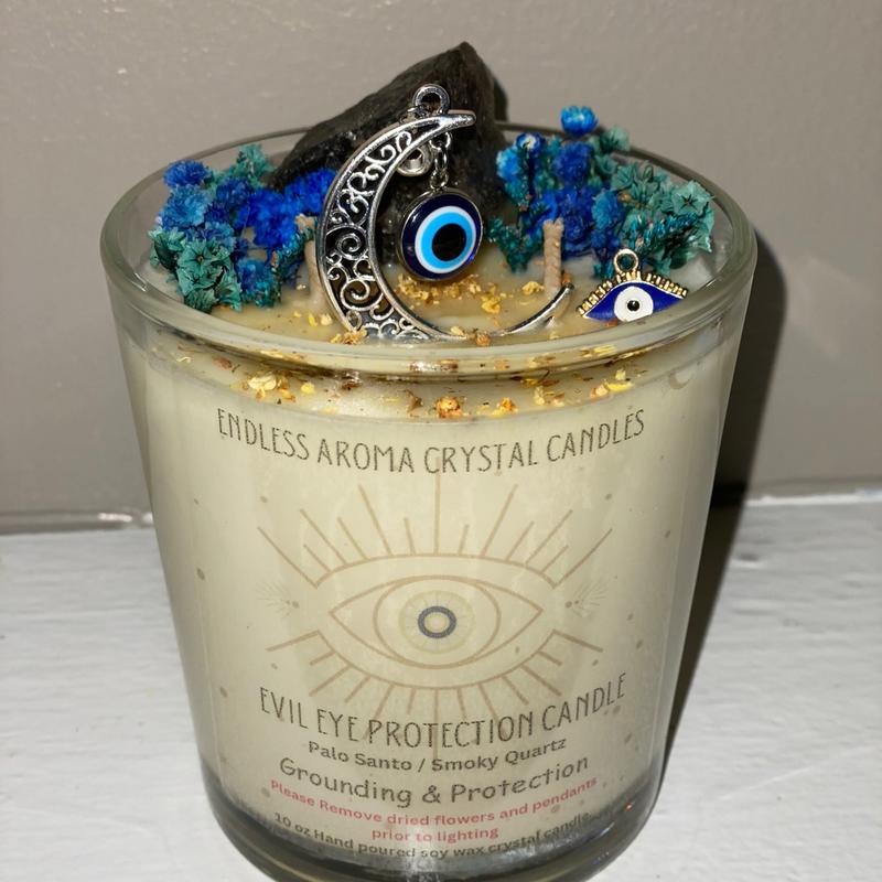 Palo Santo Evil Eye Protection Candle