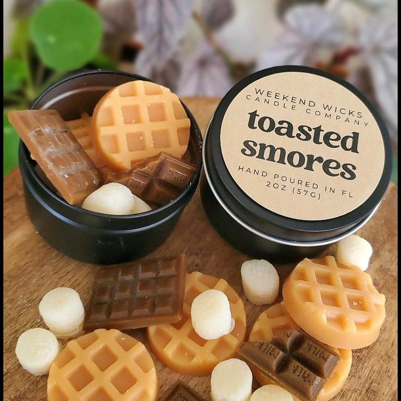 Toasted Smores Wax Melts, Fake Food Wax Melts