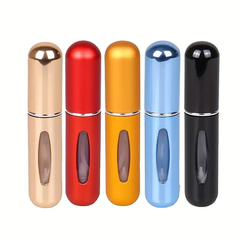 Refillable Perfume Bottle with Spray Scent Pump, 20pcs set Convenient Cosmetic Container, Travel-friendly Refillable Perfume Bottle