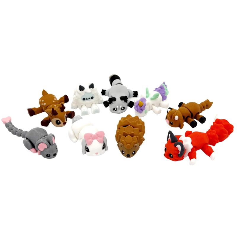 Articulated Animal Figurines