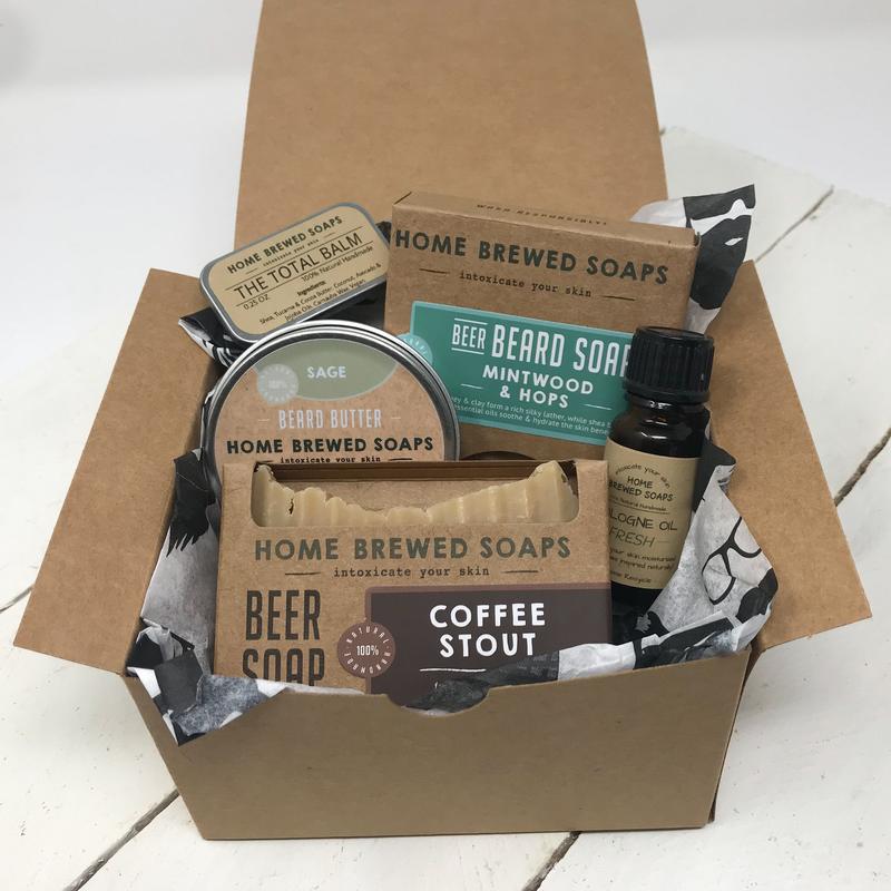 Christmas Gifts for Men, Beer Gifts for Him,  Care Gift Set, Unique Gifts for Boyfriend, Christmas Gift for Husband, Beard