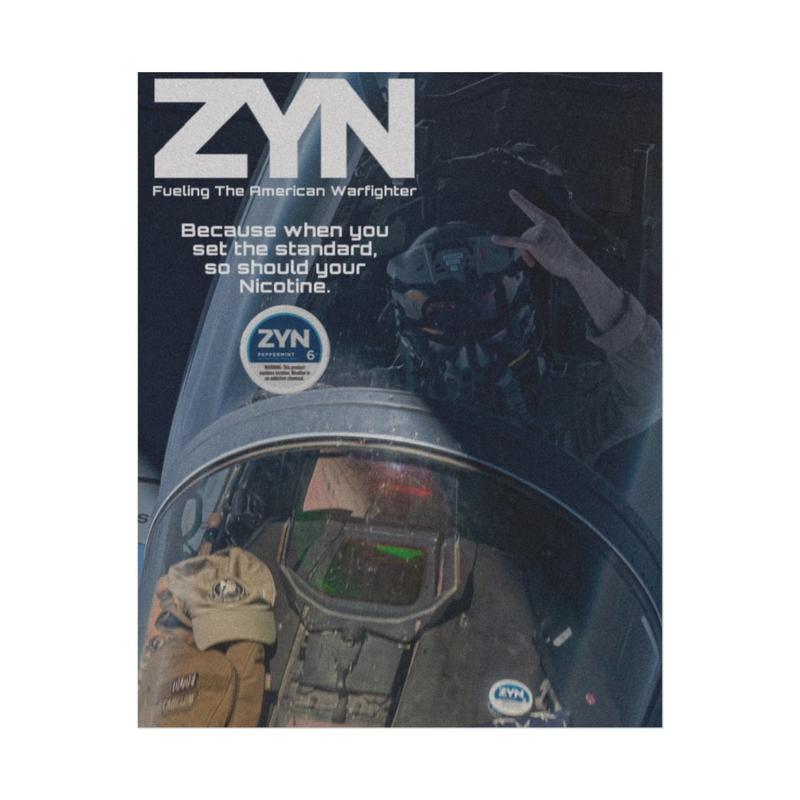 Zyn Rolled Poster