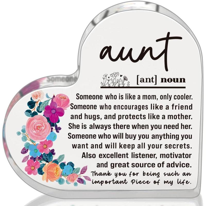 Aunt Gifts, Gifts for Aunt from Niece, Nephew,  Aunt Ever Gifts, Birthday Gifts for Aunt, Auntie Gifts from Niece Nephew,  Aunt Gifts Mothers Day for  Aunt Definition  Plaque