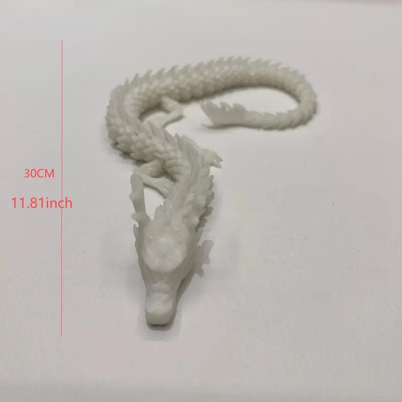 3D Printed Dragon Statue, 1 Count Luminous Creative Dragon Ornament, Home Decor for Living Room Bedroom, Perfect for Birthday Gift