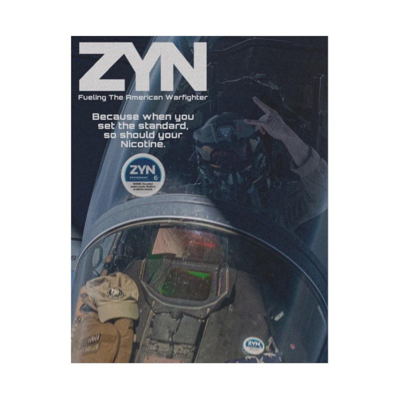 Zyn Rolled Poster