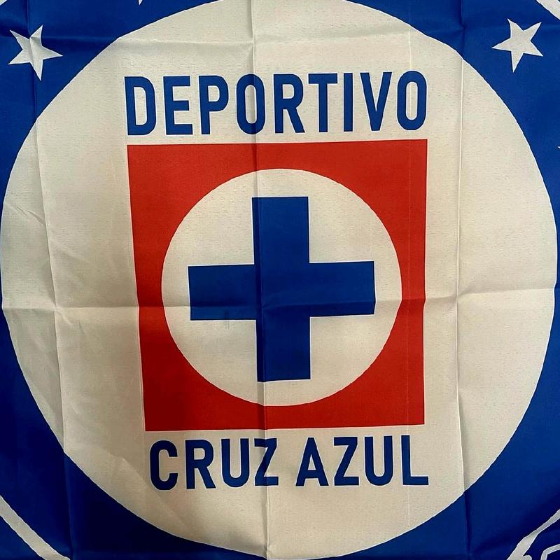 Cruz Azul Soccer Flag - 3x5 ft Banner for Indoor and Outdoor Decoration