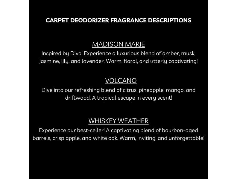 Carpet & Upholstery Deodorizer - Highly Scented - Eliminate Odors Container Household