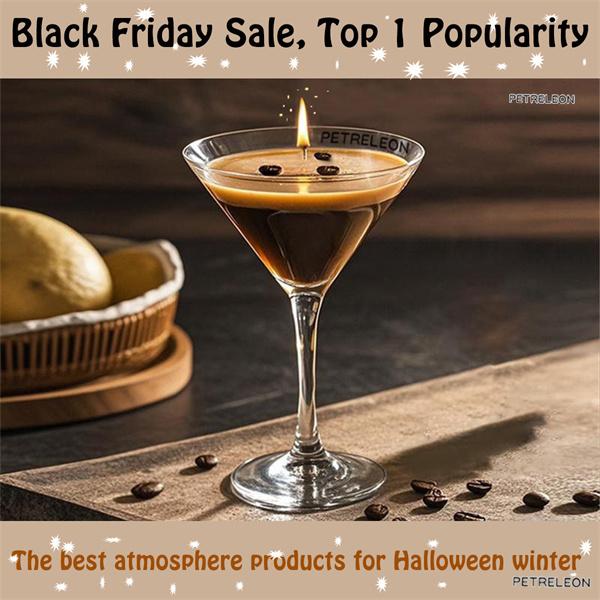 RQ-Hot Selling The Original Espresso Martini Candle - ScentedFreshener for Home Decor