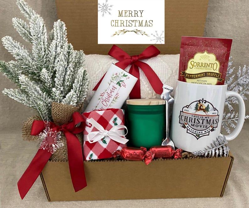 Christmas Gift Box for Her, Holiday Box For Daughter, Christmas Best Friend Gift, Christmas Box For Daughter, Mini Christmas Tree Gift Box