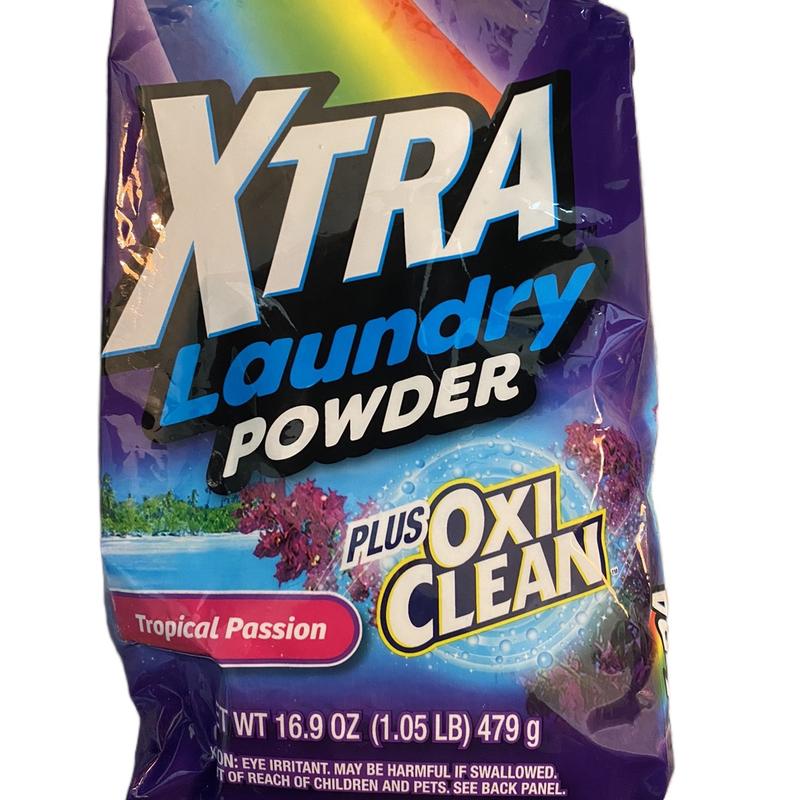 Xtra Laundry Powder Plus Oxi Clean  Tropical Passion