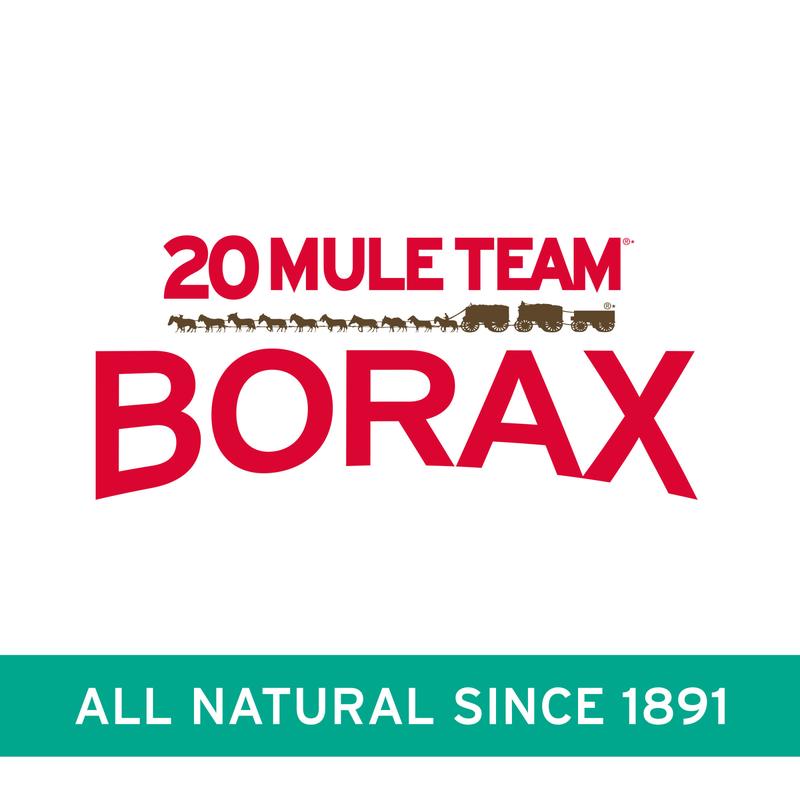 20 Mule Team All Natural Borax Laundry Detergent Booster & Multi-Purpose Household Cleaner, 65 Ounce