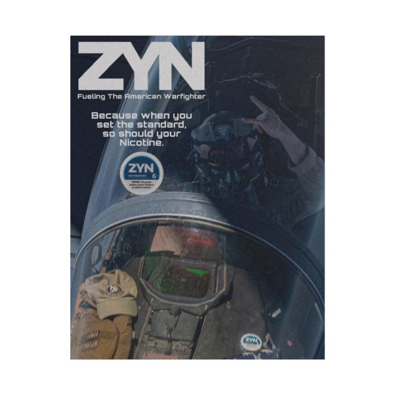 Zyn Rolled Poster