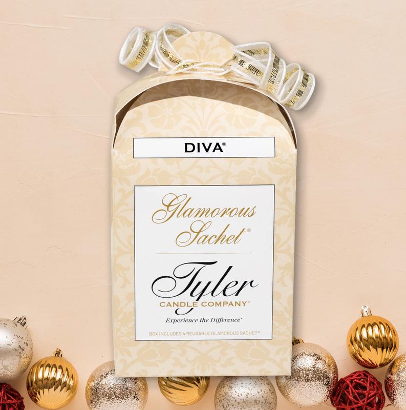 Tyler Glamorous Fraganced Dryer Sachets - Diva Scent Chocolate Fragrance