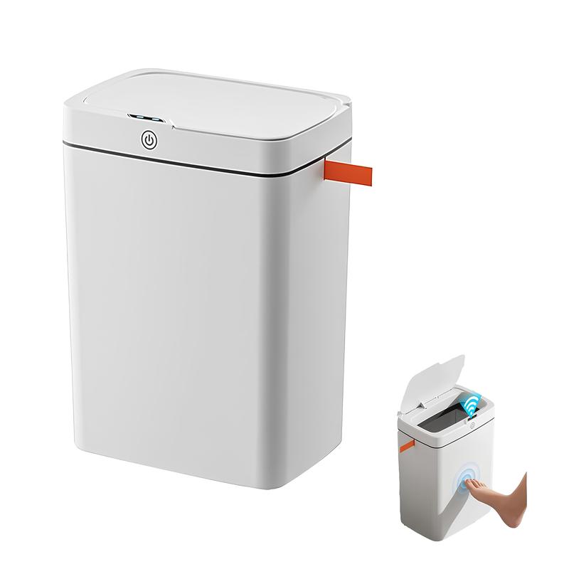 Automatic Sensing Trash Can,USB Rechargeable Trash Can with Lid,Kitchen Waste Disposer for Household,Office,Bedroom,Living Room,Waterproof Cleaning