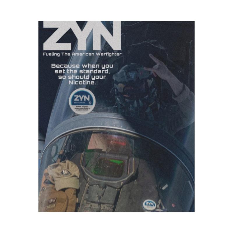 Zyn Rolled Poster