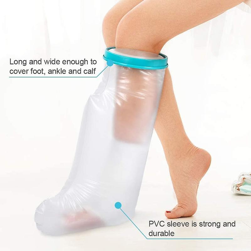 67cm Cast Protector Waterproof Cast Protector For Adult Half Leg, Waterproof Cast Protector, Waterproof Shower Protector For Keeping Cast And Bandage