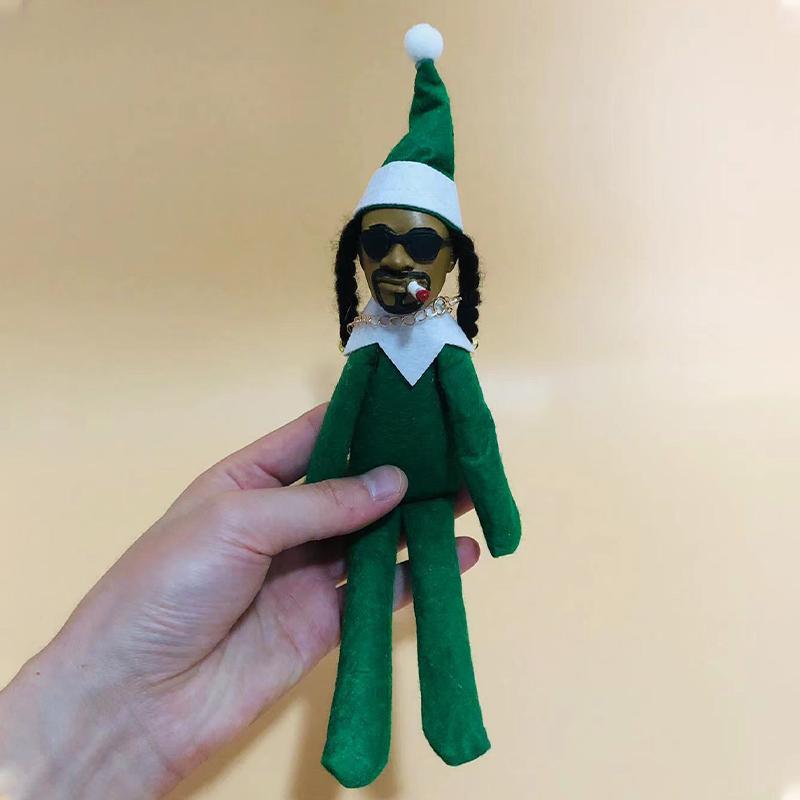 Creative Stogy On A Stoop Ornaments Elf Doll - Festive Home Decoration