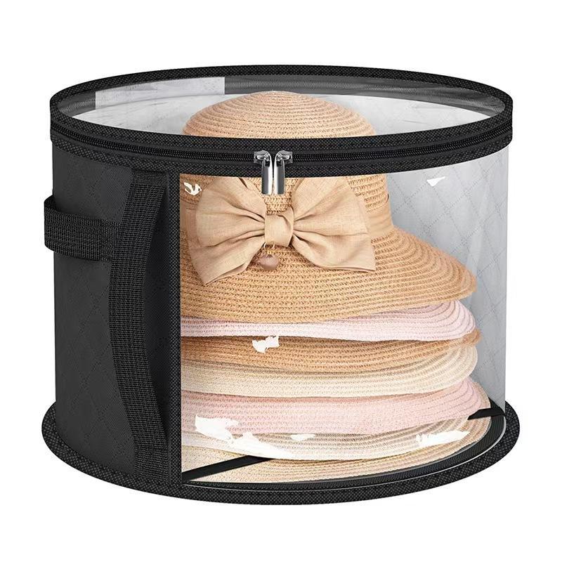 Hat Storage Bag, 1 Count Foldable Hat Storage Organizer, Travel Hat Storage Bag, Hat Organizer for Home & Travel, Travel Essentials