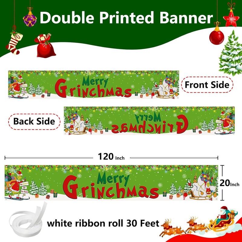 Large Christmas Banner 120