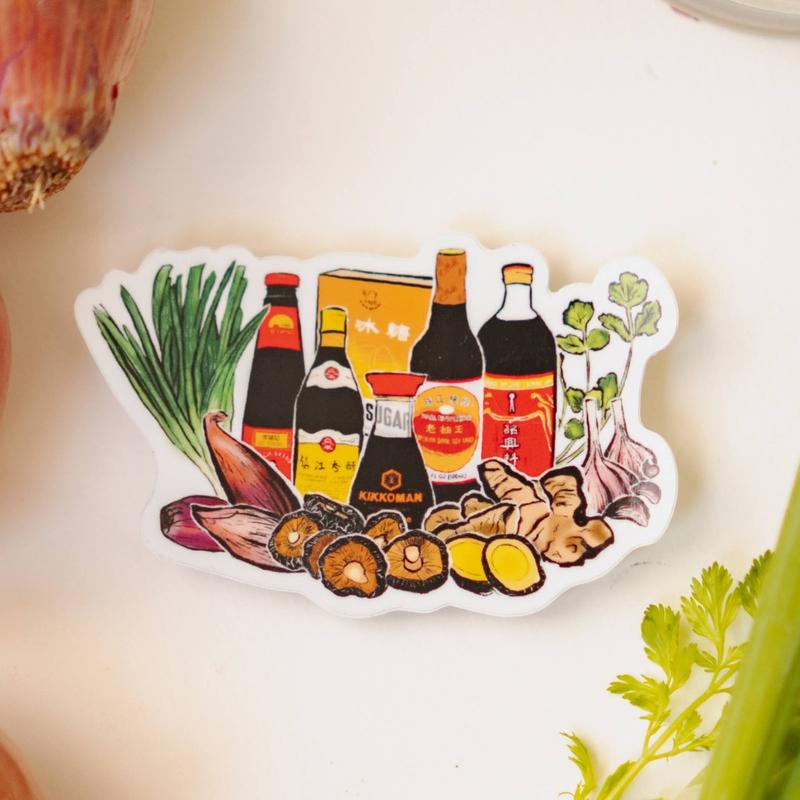 Asian Sauces Sticker