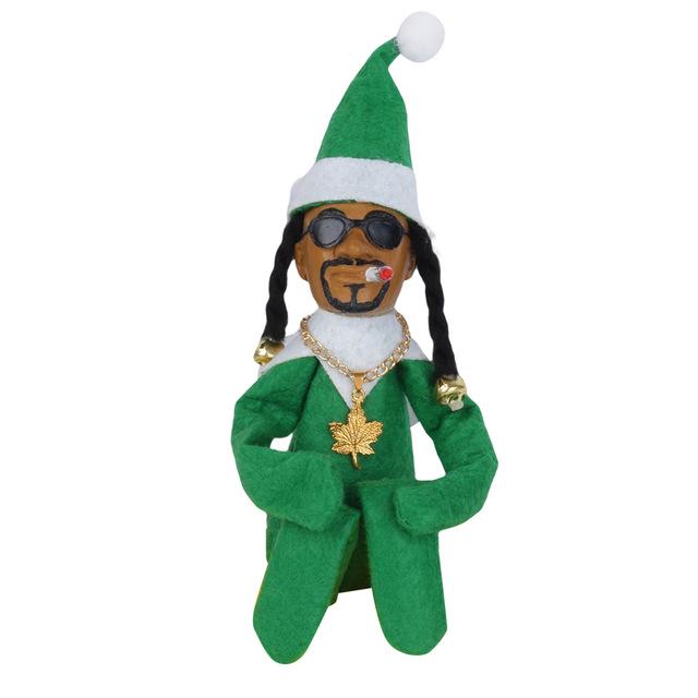 Creative Stogy On A Stoop Ornaments Elf Doll - Festive Home Decoration