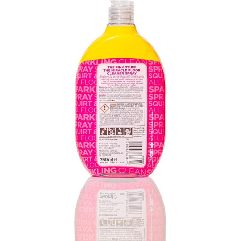 - The Pink Stuff - The Miracle Floor Cleaner Spray - Squirt and Mop