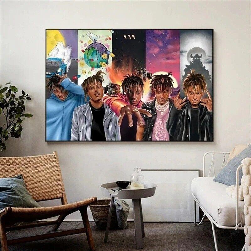 Juice WRLD Hip Hop Legends Singer  Poster