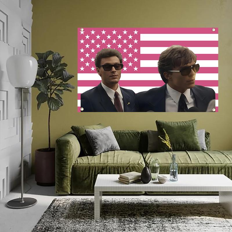 Nicolas Chavez Pink American Interior Tapestry Gift For Women For Men Nicolas Alexander Chavez Decorative Poster Flag Tapestry Gift Monster 2024 Gift Free Menendez Brothers Decorative Gift 3x5ft