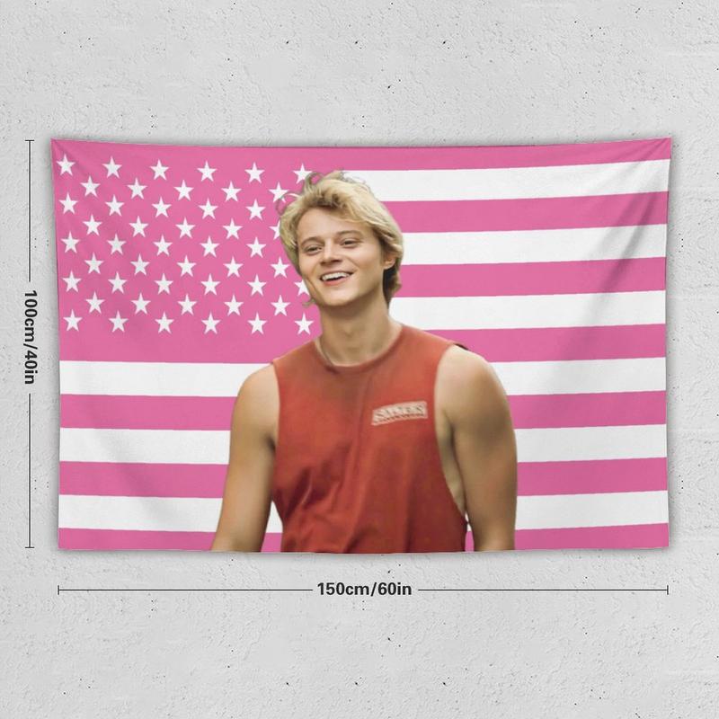 JJ Tapestry Star Maybank Tapestry Flag Poster Dormitory Living Room Bedroom Interesting National Flag Indoor And Outdoor Decoration Wall Aesthetic Art Home Decoration Supplies Merch