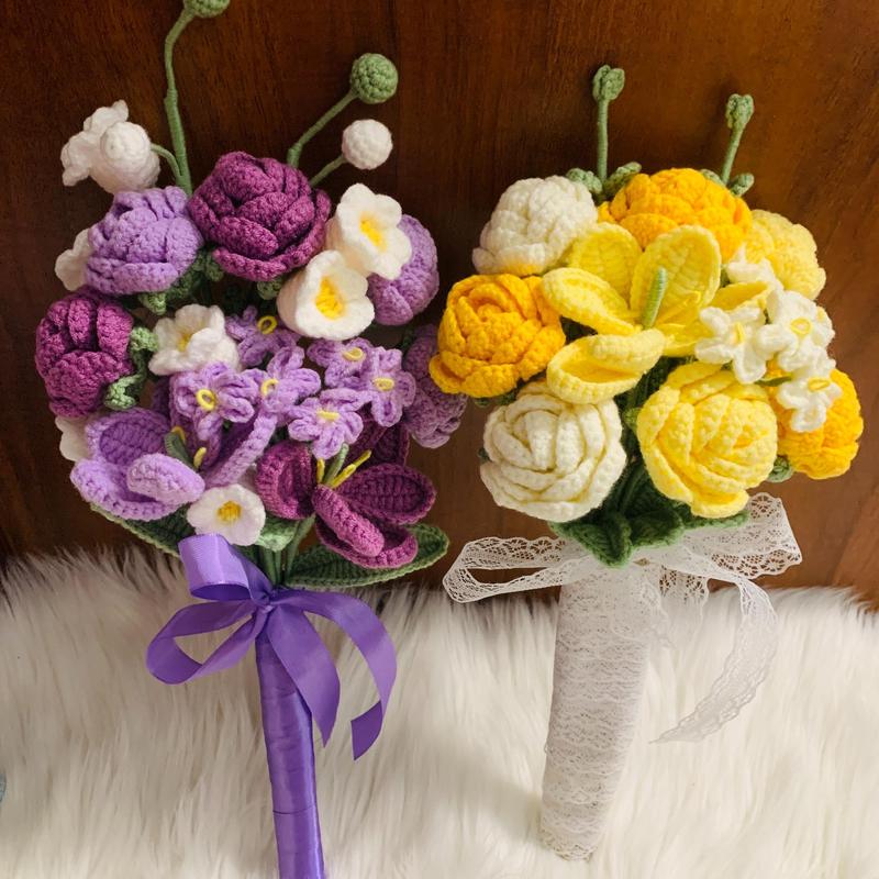 Artificial Flower Bouquet for Valentine's Day Gifts, 1 Count Realistic Faux Textile Flower, Decorative Plants for Home Wedding Porch, Mean Girls Decorations, Spring Refresh Decor